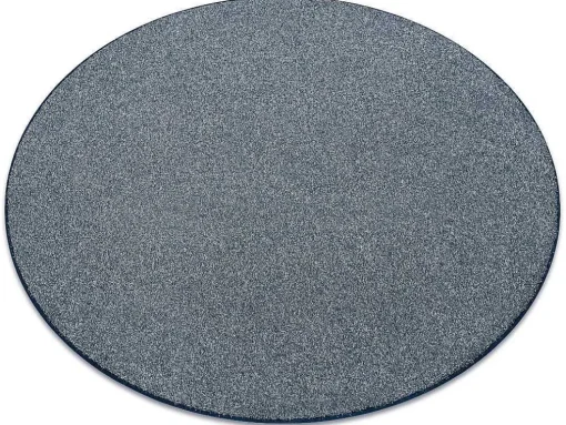 Tapijt Rond Excellence Blauw 897, Glad, Melange Cercle 200 Cm