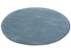 Tapijt Rond Shaggy Micro Grijskleuring Cercle 100 Cm