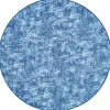 Tapijt Rond Solid Blauw 70 Beton Cercle 150 Cm