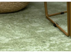 Tapijt Rond Solid Groen 20 Beton Cercle 100 Cm