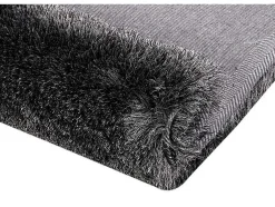 Tapijt Shaggy Dolce Antraciet - Polyester - 120 X 170 Cm