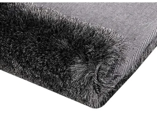 Tapijt Shaggy Dolce Antraciet - Polyester - 120 X 170 Cm