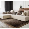Tapijt Shaggy Flim 007-B3 Modern, Strips - Structureel, Bruin 80X150 Cm