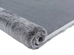 Tapijt Shaggy Glitter 160 X 230 Cm - Zilverkleurig