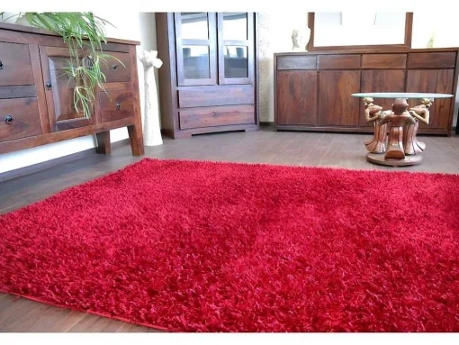 Tapijt Shaggy Lilou Rood 160X230 Cm
