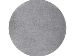 Tapijt Softy Cirkel Uniform, Enkele Kleur Grijs Cercle 200 Cm