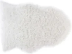 Tapijt Van Imitatie Schapenvacht Sheep - 90 X 65 Cm