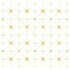 Tapijt Van Vinyl Met Art-Decostijl - 120 X 180 Cm - Wit En Goudkleurig - Caroza