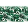 Tapijt Van Vinyl Met Etnische Stijl Sierrana - 66 X 160 Cm - Groen En Wit