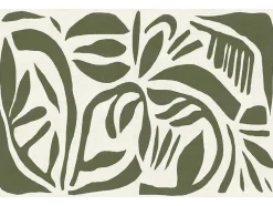 Tapijt Van Vinyl Met Tropisch Motief - 120 X 180 Cm - Groen - Imaza