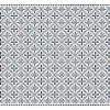 Tapijt Van Vinyl Met Vloertegelmotief Terquise - 120 X 180 Cm - Blauw En Wit