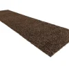 Tapijt, Vloerbekleding Soffi Shaggy 5Cm Bruin - Voor Keuken, Naar De G 70X300 Cm