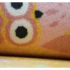 Tapijt Voor Kinderen Owls Geel Uilen 200X400 Cm