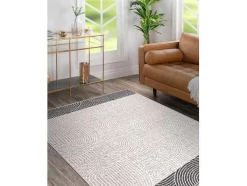 Tapijt Wol Angel 7901 / 52022 Geometrisch Beige / Grijs 200X300 Cm
