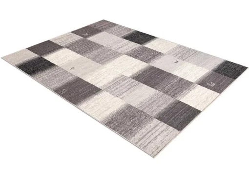Tapijt Wol Angel 7961 / 52022 Geometrisch, Vierkant Beige / Grijs 160X230 Cm