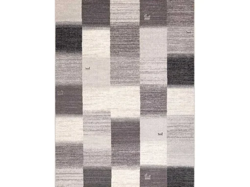 Tapijt Wol Angel 7961 / 52022 Geometrisch, Vierkant Beige / Grijs 160X230 Cm