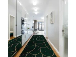 Tapijtloper Emerald Exclusief 1016 Glamour, Stijlvol Art Deco, Marmer 80X120 Cm
