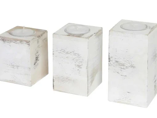 Theelichthouder Mcw-C58 (3 Stuks), Wit