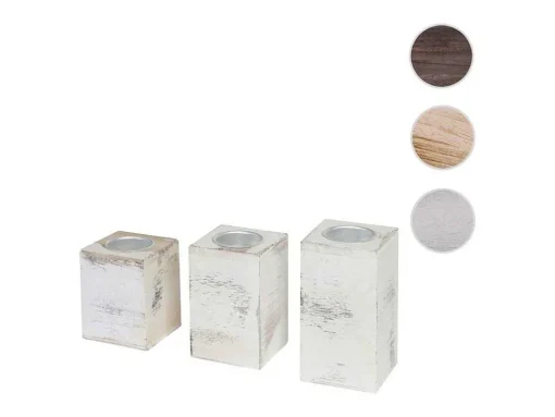 Theelichthouder Mcw-C58 (3 Stuks), Wit