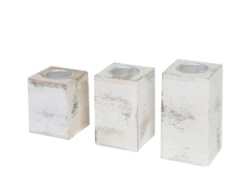 Theelichthouder Mcw-C58 (3 Stuks), Wit