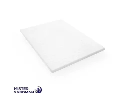 Topmatras 60X120 Cm Met Stevige Ondersteuning - Afneembare En Wasbare Hoes Voor Optimale Hygiene
