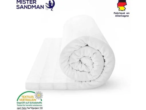 Topmatras 90X200 Cm Met Stevige Ondersteuning - Afneembare En Wasbare Hoes Voor Optimale Hygiene