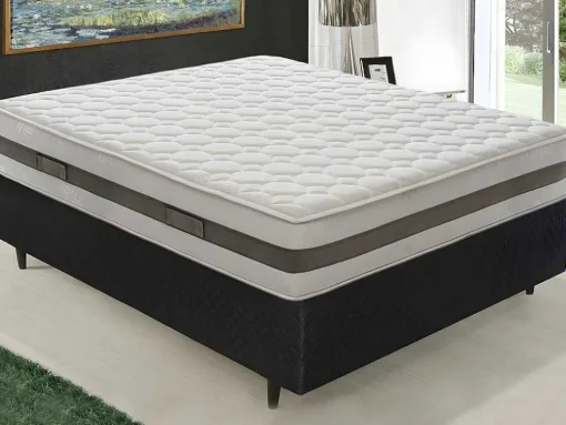 Traagschuimmatras - Hoogte 29 Cm - 7 Cm Traagschuim - Met Gedifferentieerde Zones 160X200 Cm