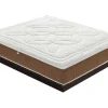 Traagschuimmatras Met 5 Cm Geheugen - Hoogte 25 Cm - Orthopedisch - Verwijderbaar 160X200 Cm
