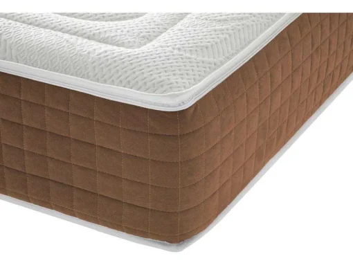 Traagschuimmatras Met 5 Cm Geheugen - Hoogte 25 Cm - Orthopedisch - Verwijderbaar 135 X 200 Cm