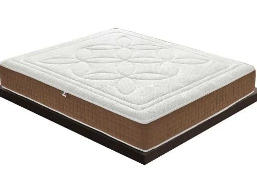 Traagschuimmatras Met 5 Cm Geheugen - Hoogte 25 Cm - Orthopedisch - Verwijderbaar 135 X 200 Cm