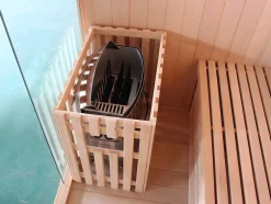Traditionele Finse Sauna 4/5 Persoons Kolding - 180 X 160 X 200 Cm