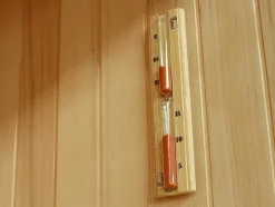 Traditionele Finse Sauna Sigtuna - 2 Tot 3 Plaatsen - L150 X L120 X H200 Cm - Met Led Verlichting