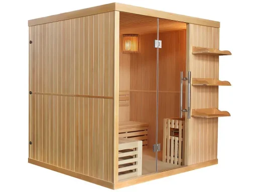 Traditionele Sauna 4/5 Persoons Van Faborg - 200 X 180 X 200 Cm