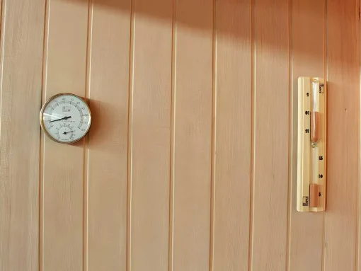 Traditionele Sauna 4/5 Persoons Van Faborg - 200 X 180 X 200 Cm