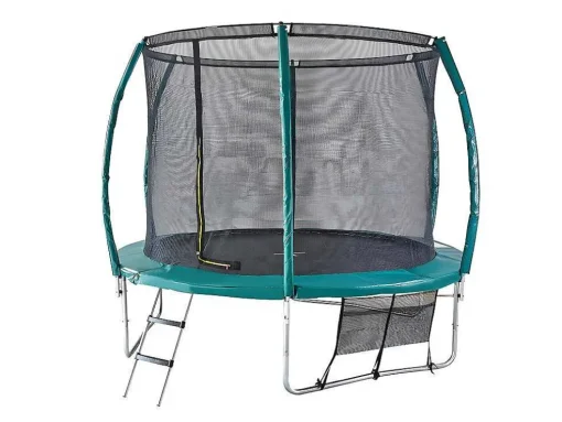 Trampoline Met Binnenbeschermingsnet, Ladder, Hoes En Verankeringsset - D.305 Cm - Wallaby