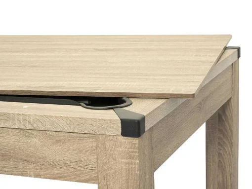 Transformeerbare Tafel Biljart & Pingpong - Licht Naturelkleurig - L182 X B102 X H80 Cm - Henk