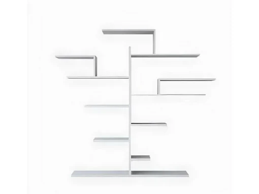 Tree Boekenkast, Wit, 180X25X161 Cm, Epikasa