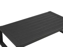 Tuin Salontafel Molokai Van Aluminium - Antraciet