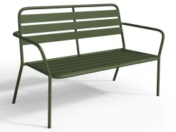 Tuinbankje Van Metaal - Kaki - Mirmande