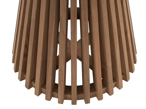 Tuinbijzettafel Van Teakhout D50 Cm - Licht Naturel - Triani