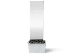 Tuinfontein Golf Van Roestvrij Staal - H130 Cm - Zilverkleurig - Hoki