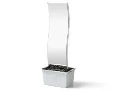 Tuinfontein Golf Van Roestvrij Staal - H130 Cm - Zilverkleurig - Hoki