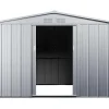 Tuinhuisje Van Gegalvaniseerd Staal - Grijs - Linus - 7,82M