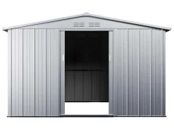 Tuinhuisje Van Gegalvaniseerd Staal - Grijs - Linus - 7,82M