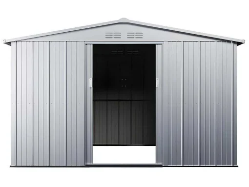 Tuinhuisje Van Gegalvaniseerd Staal - Grijs - Linus - 7,82M
