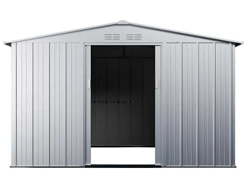 Tuinhuisje Van Gegalvaniseerd Staal - Grijs - Linus - 9,92 M