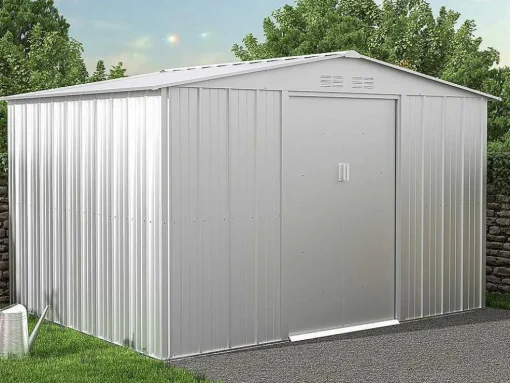 Tuinhuisje Van Gegalvaniseerd Staal - Grijs - Linus - 7,82M
