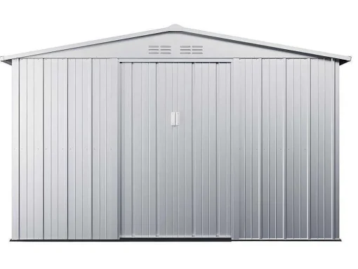 Tuinhuisje Van Gegalvaniseerd Staal - Grijs - Linus - 7,82M