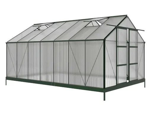 Tuinkas Van Polycarbonaat 15 M Oxalis Met Basis