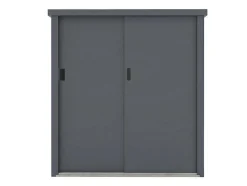Tuinkast Van Gegalvaniseerd Staal Reivax - Grijs - 1,31 M3 - L125 X B80 X H131 Cm